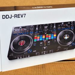 Pioneer DJ DDJ REV 7 Serato Controller 2-Channel Mixer Rotating Jog Wheels DDJ-REV7 🚨 Payment Options Available 🚨 No Credit Needed 🚨 