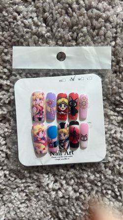 Sailor Moon Press-On Nails Set