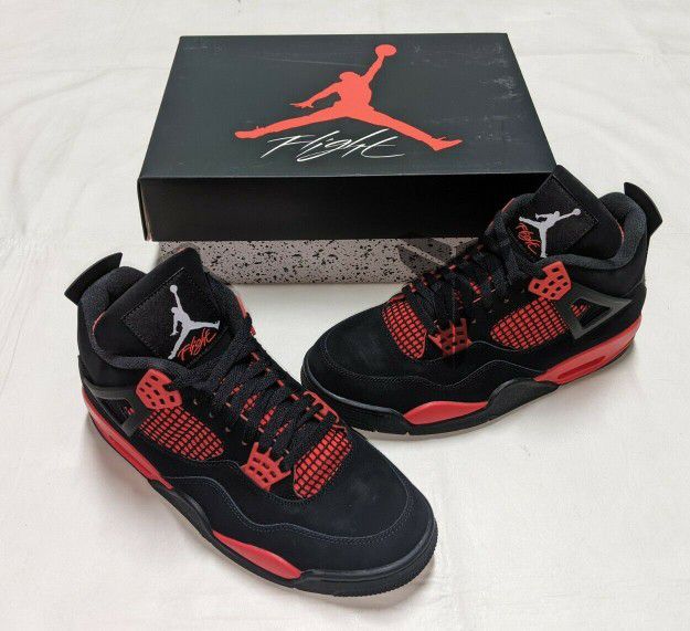 Jordan 4 Retro Red Thunder New Sneaker