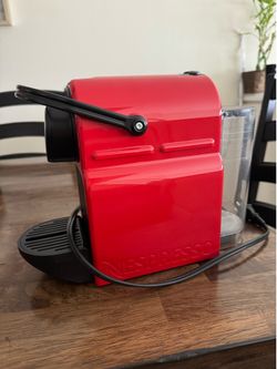 Nespresso Inissia Espresso Coffee Machine; Red