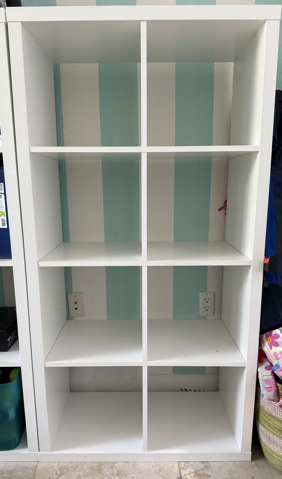 IKEA 8 Shelf Bookcase White