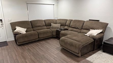 Sectional living room couch/ sofas