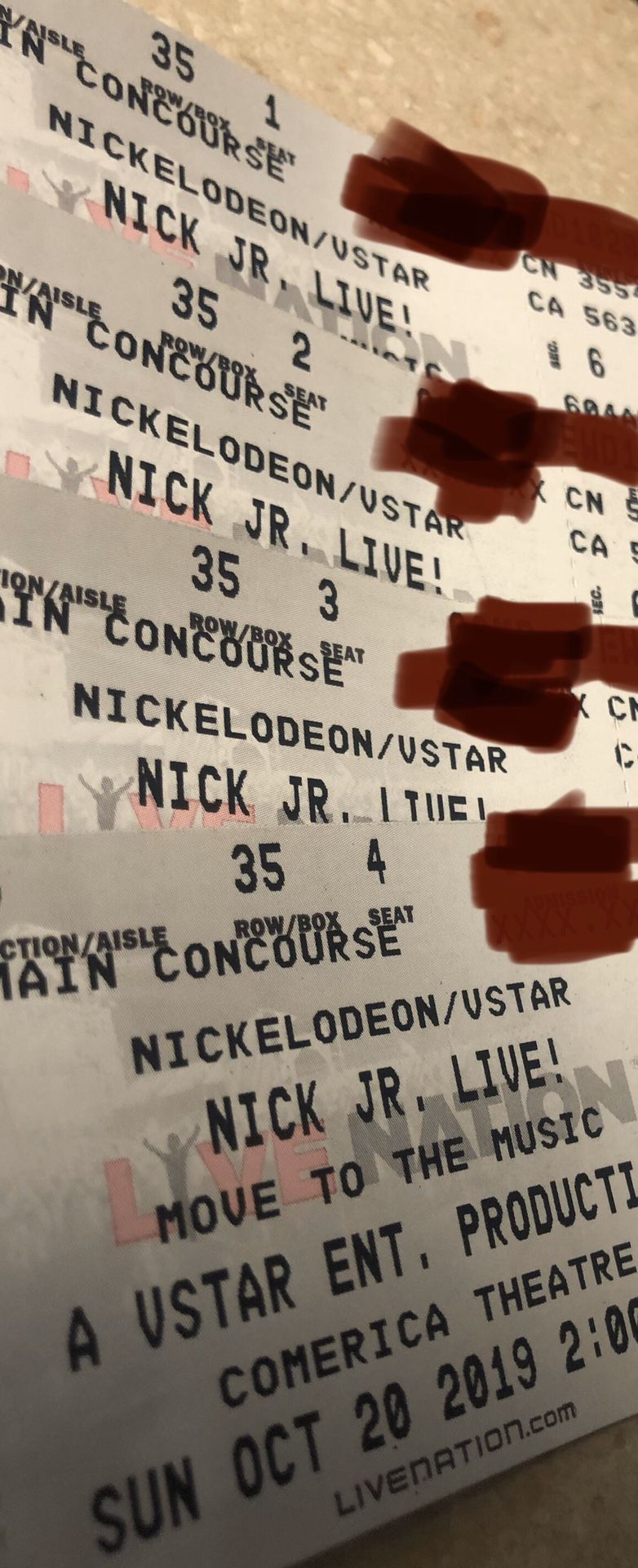 Nick’s Jr. Live