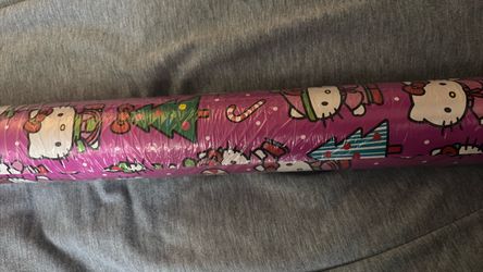 NEW Hello kitty Christmas wrapping paper