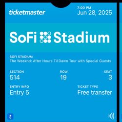 The Weekend Tickets 