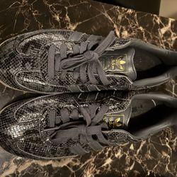 Adidas Samba - Black Snakeskin 9.5M (10.5W)