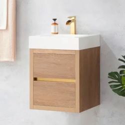 18” Wall Mounted Vanity 