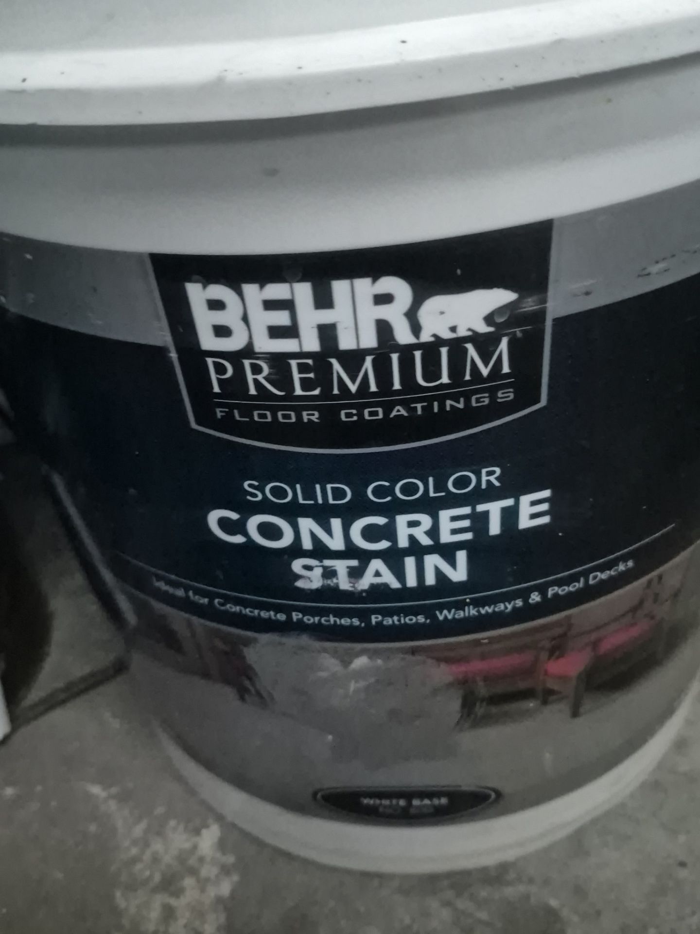 Pintura para cemento nuevo $130