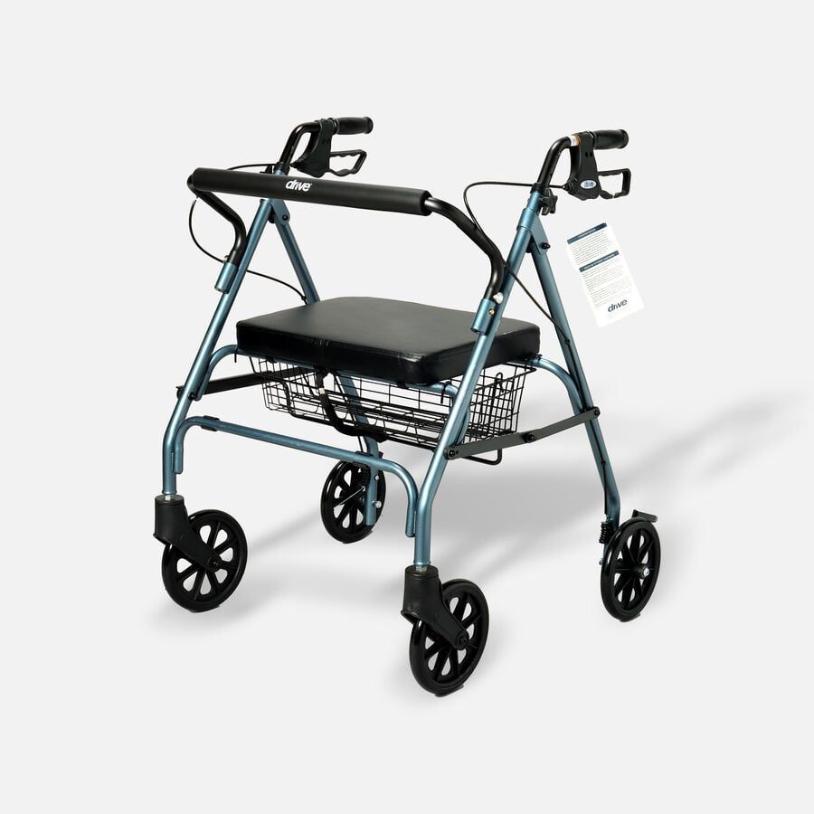 Walker/ Go Lite Bariatric Steel Rollator