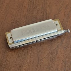 Vintage KOCH CHROMATIC HARMONICA C Key Made In Germany . Pre-owned, in
good working and cosmetic shape. Please see photos for details.
No box.
Weigh