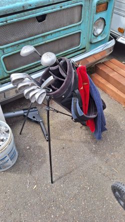 PING EYE 2GOLF SET IRONS PUTTER BAG