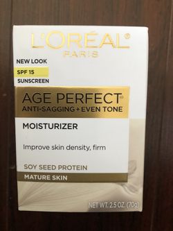 L'Oreal Paris Age Perfect Day Cream SPF 15, 2.5 oz. $9 each