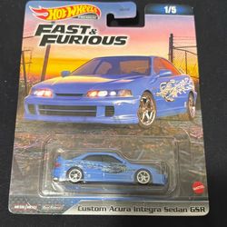 Hot Wheels Premium Custom Acura Integra Sedan GSR 
