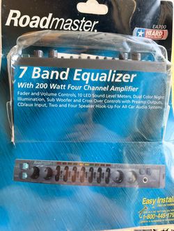 Equalizador Road master