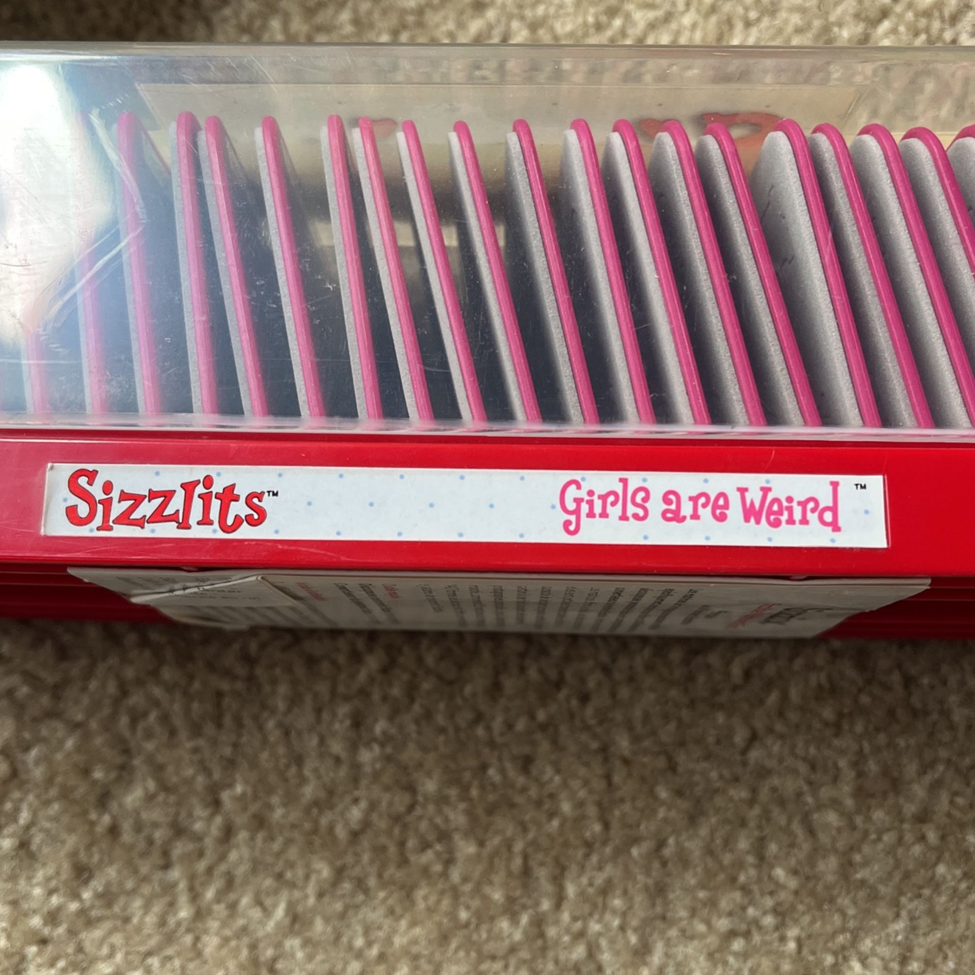 Sizzix Sizzlets Girls Are Weird