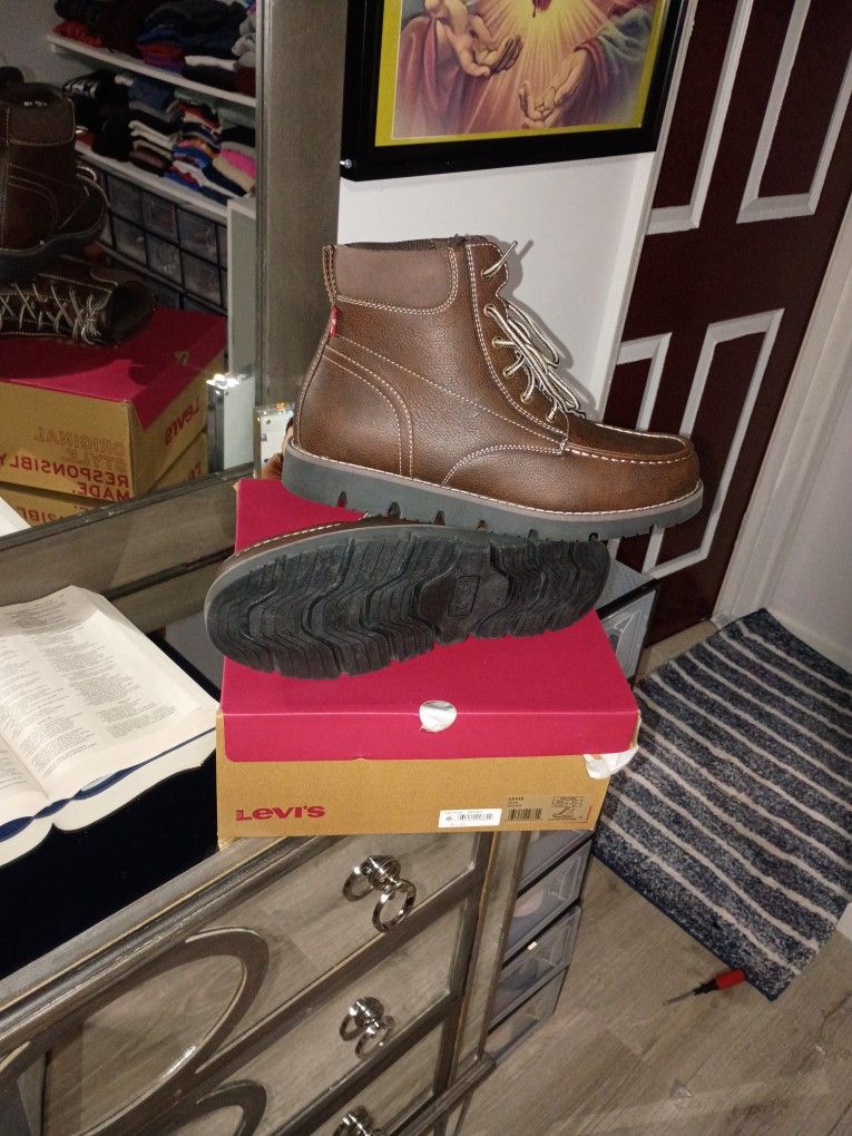 Botas De Hombre Levis 9.5 Color Brown