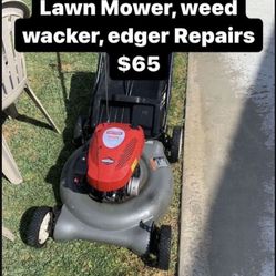Lawn Mower Needs Repair ….. $65 
