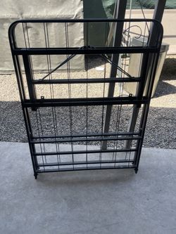 Foldable Steel Bed Frame