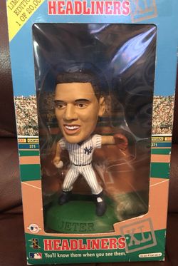 1998 Corinthian Headliner XL Derek Jeter MLB New York Yankees action figure