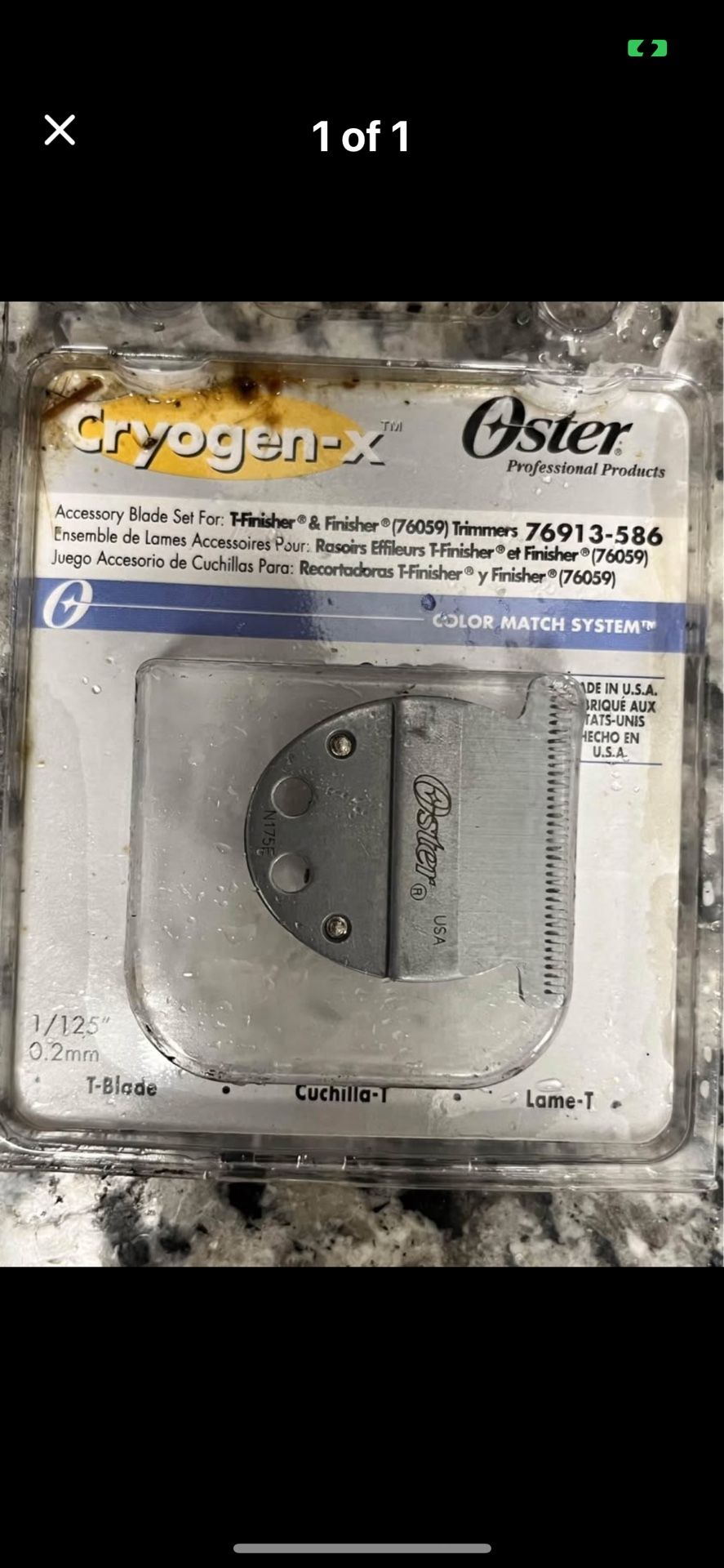 New Oster T Trimmer Blade
