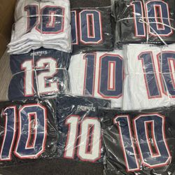 New England Patriots  Drake Maye Mike Vrabel Tom Brady Nike Stitched Jerseys $65 Or 2/120 