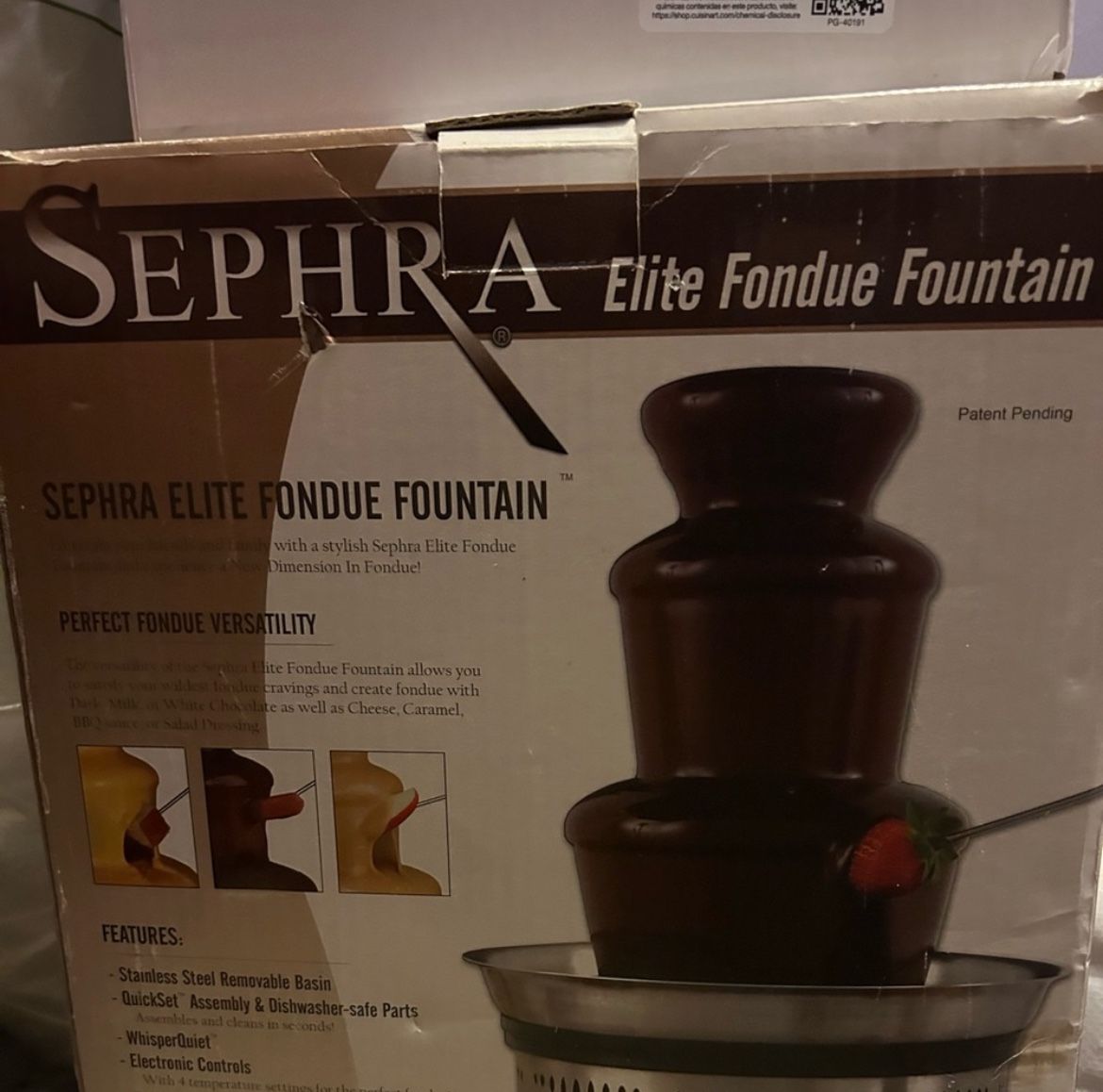 Sephra Elite Fondue Fountain