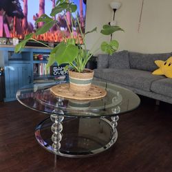 Glass Center Table 