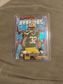 2024 Topps Finest Dynamic Rookie Marshawn Lloyd 59/150