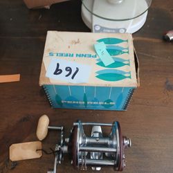 Vintage Penn Peerless No. 9  With Box Paperwork And Wrench