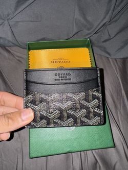 Goyard Wallet For Men In Black