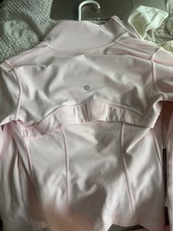 Real Lululemon pink zip up, XS