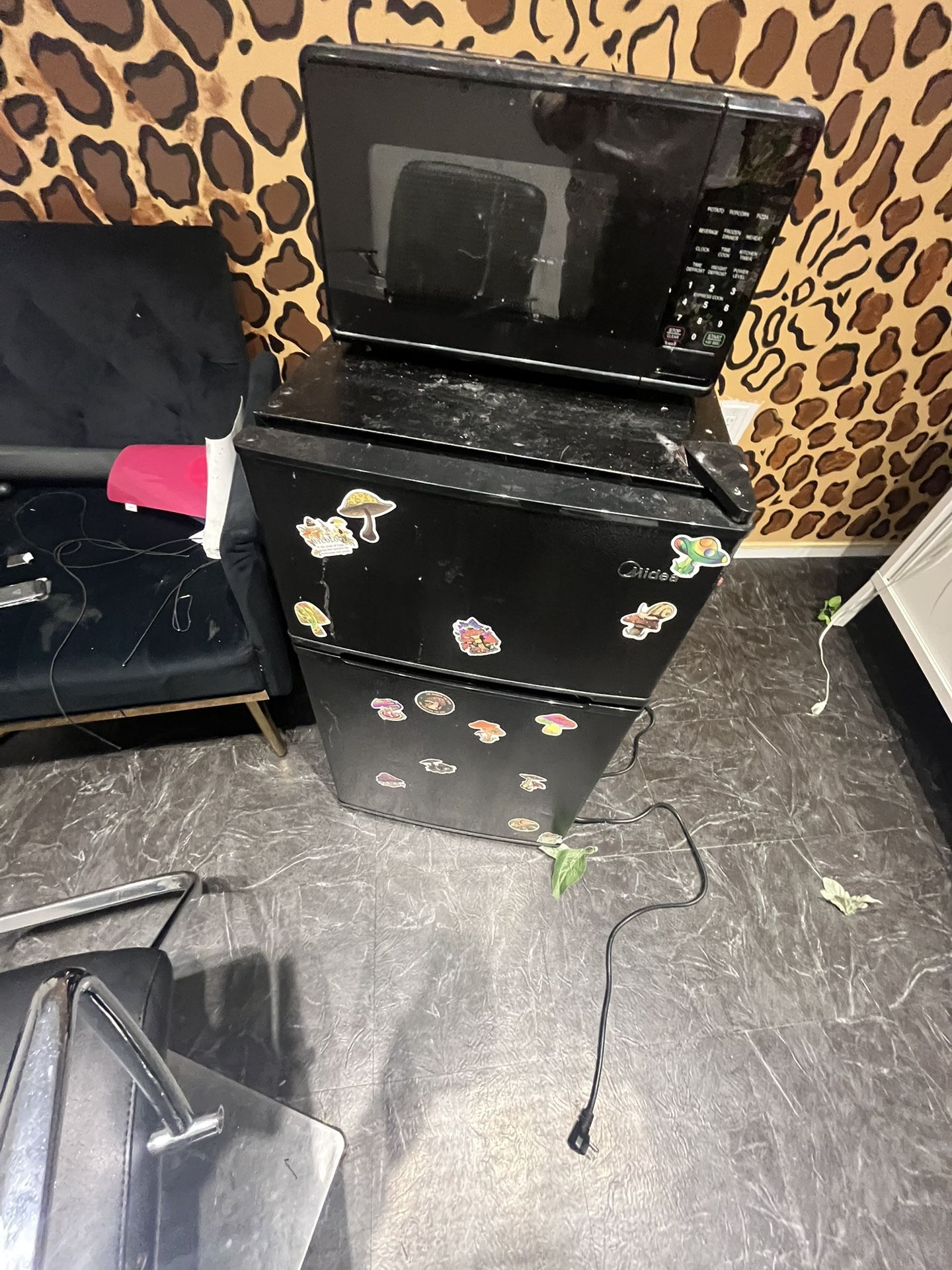 Free MINI FRIDGE + FREEZER 