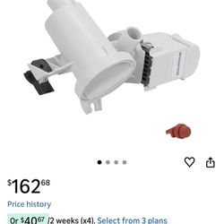 Whirlpool WPW10241025 OEM Front Load Washer Water Pump