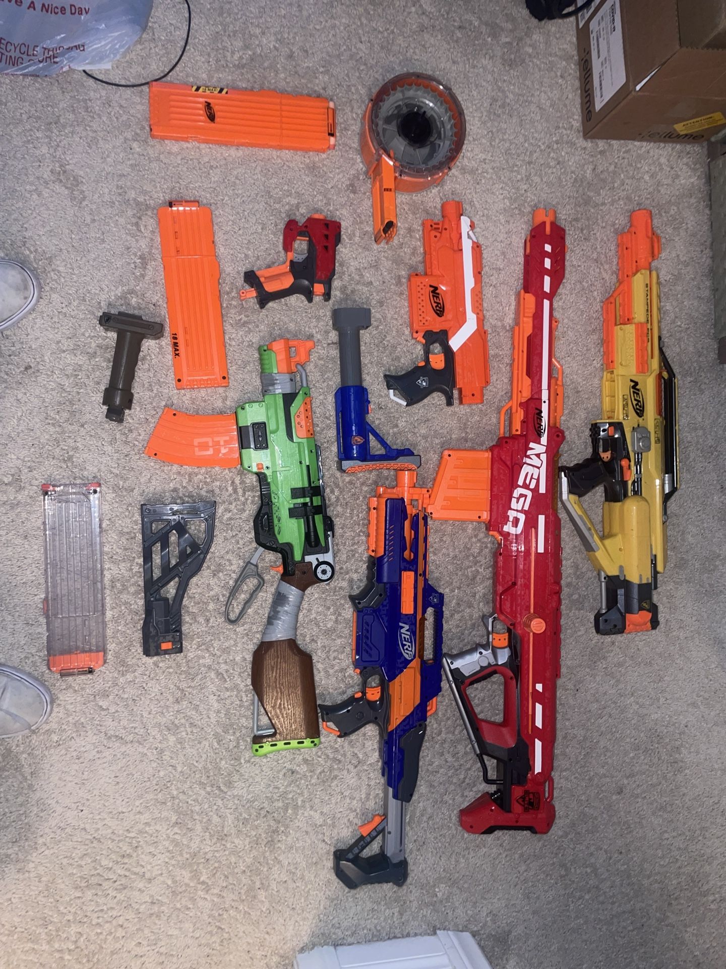 Assorted Nerf Guns