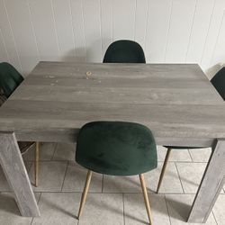 Dining Table And 4 Chairs