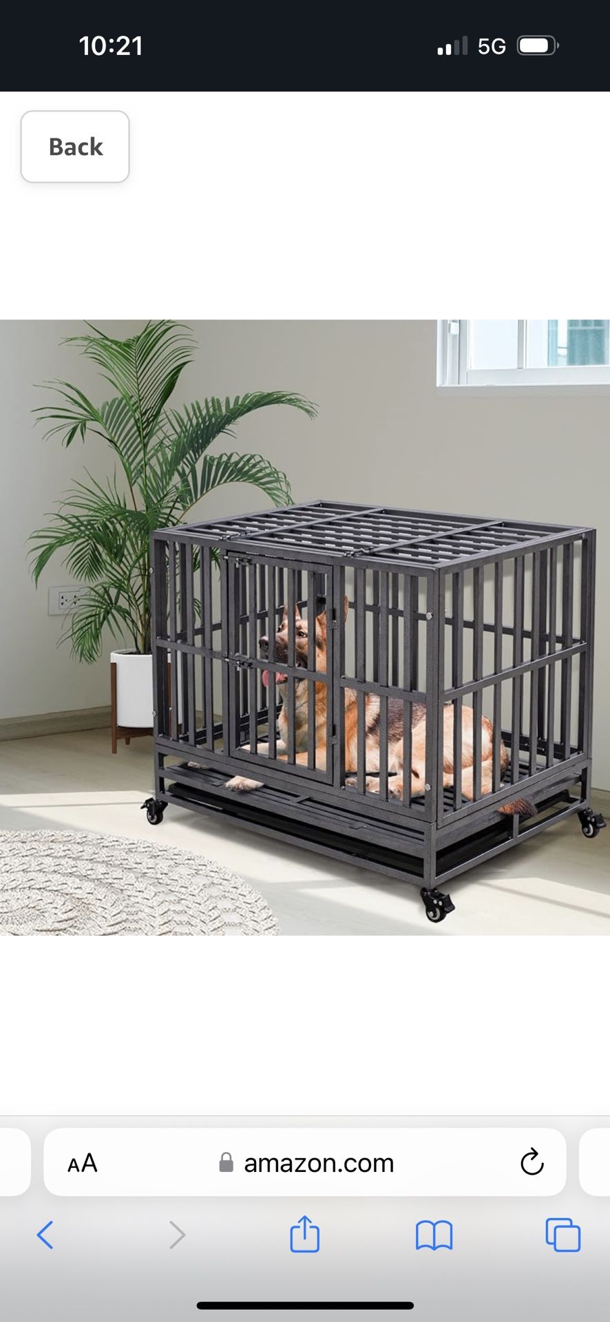 Dog crate 