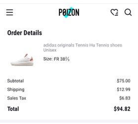 adidas originals Tennis Hu Tennis shoes Unisex