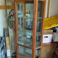 Wooden Display Cabinet