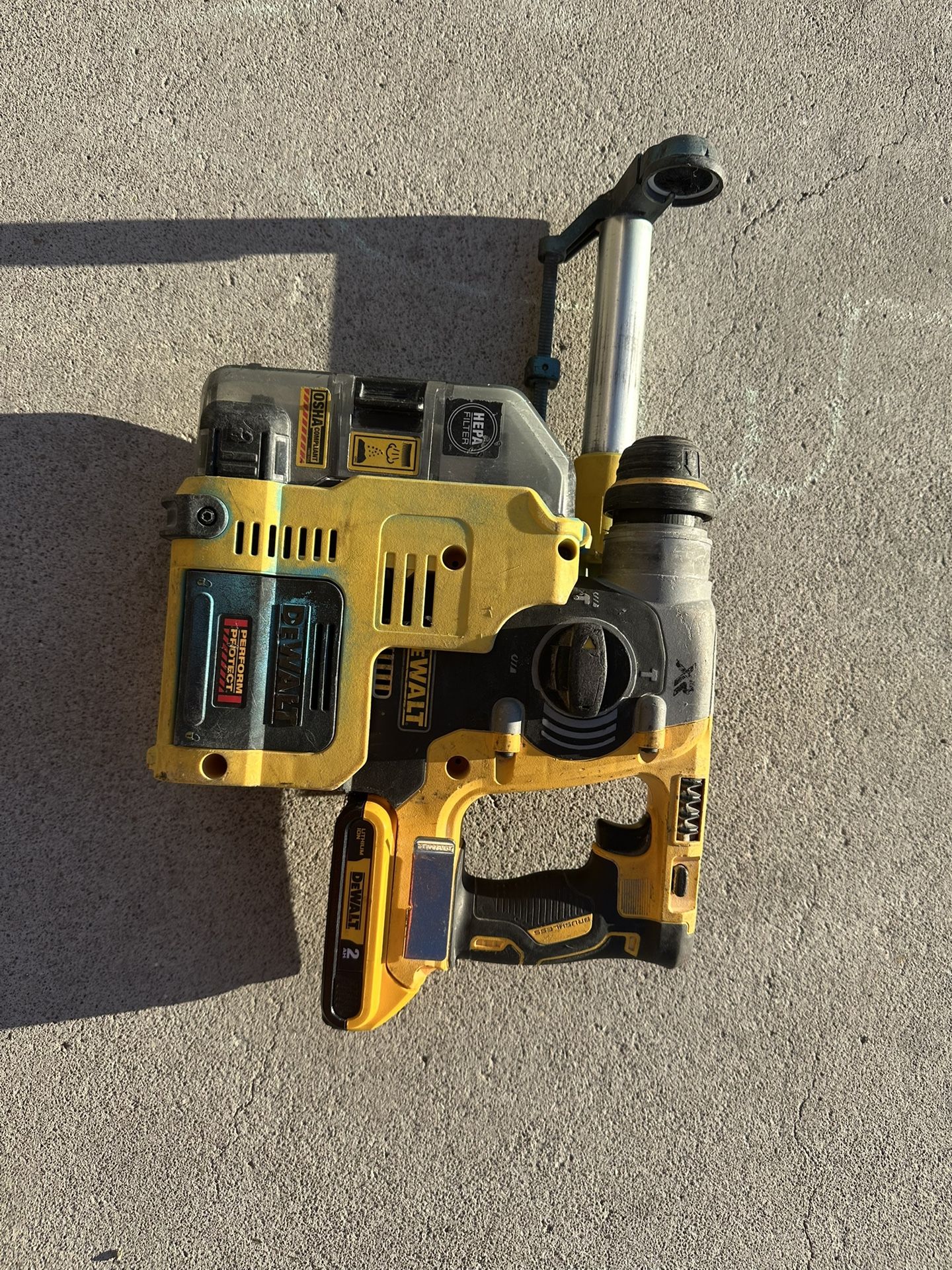 SDs Rotary Hammer Whit Vacuum