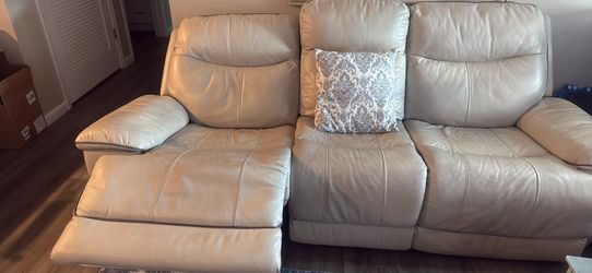 Leather recycling sofa