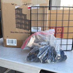 Metal Cubes Storage  And Display