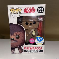 Chewbacca Flocked 195 Funko Pop