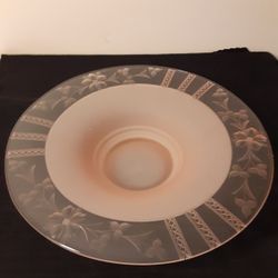 Vintage Pink Glass Bowl