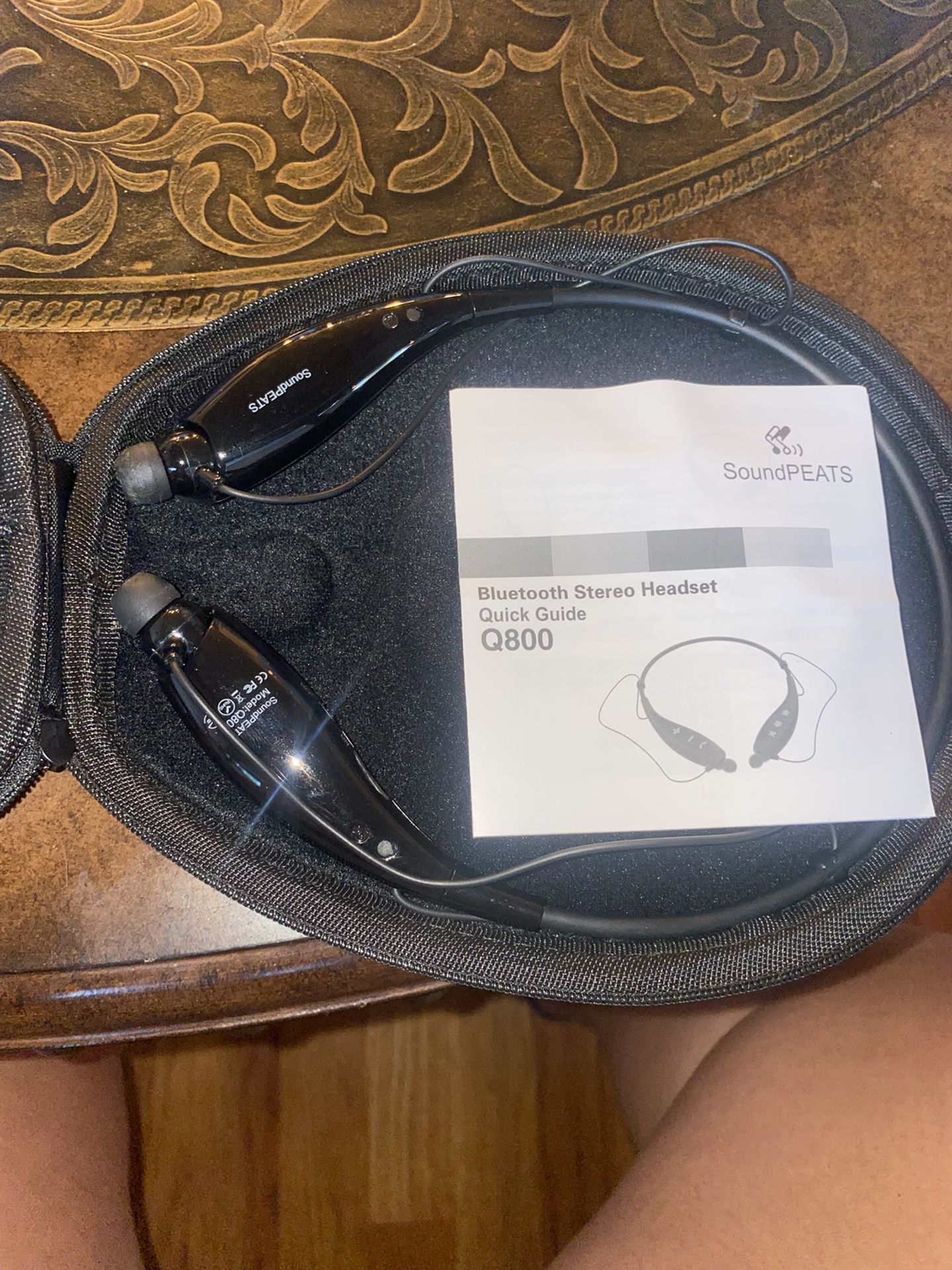 soundpeats bluetooth stereo headset q800