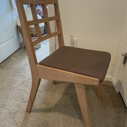 Mid Century Modern Indiana Chair Company Blonde Wood Chair MCM Vintage 