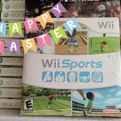 Wii Sports and Wii Play Games 2-for-1 ( First $30 cash) PERFECT EASTER GIFT!