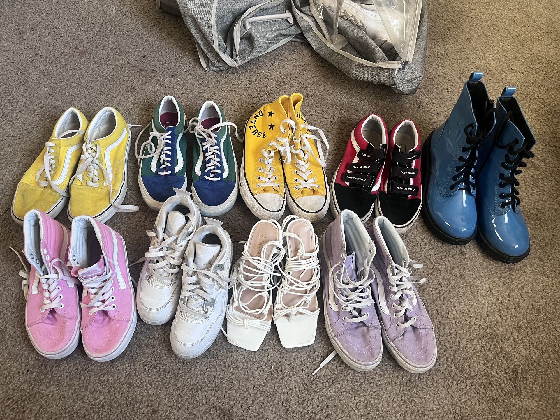 Shoes - Vans , Jordans , Converse , Boots