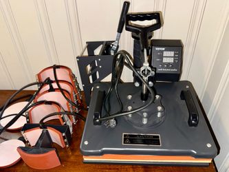 VEVOR 8-in-1 Combo Heat Press Machine
