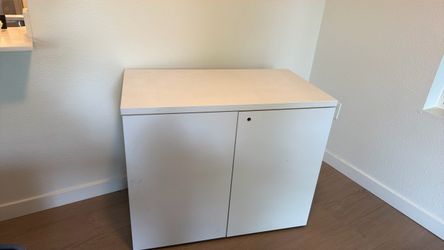 WHITE CABINET
