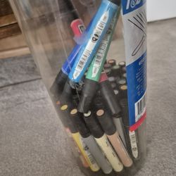 Multi Kind Drawing Pens And Pencils